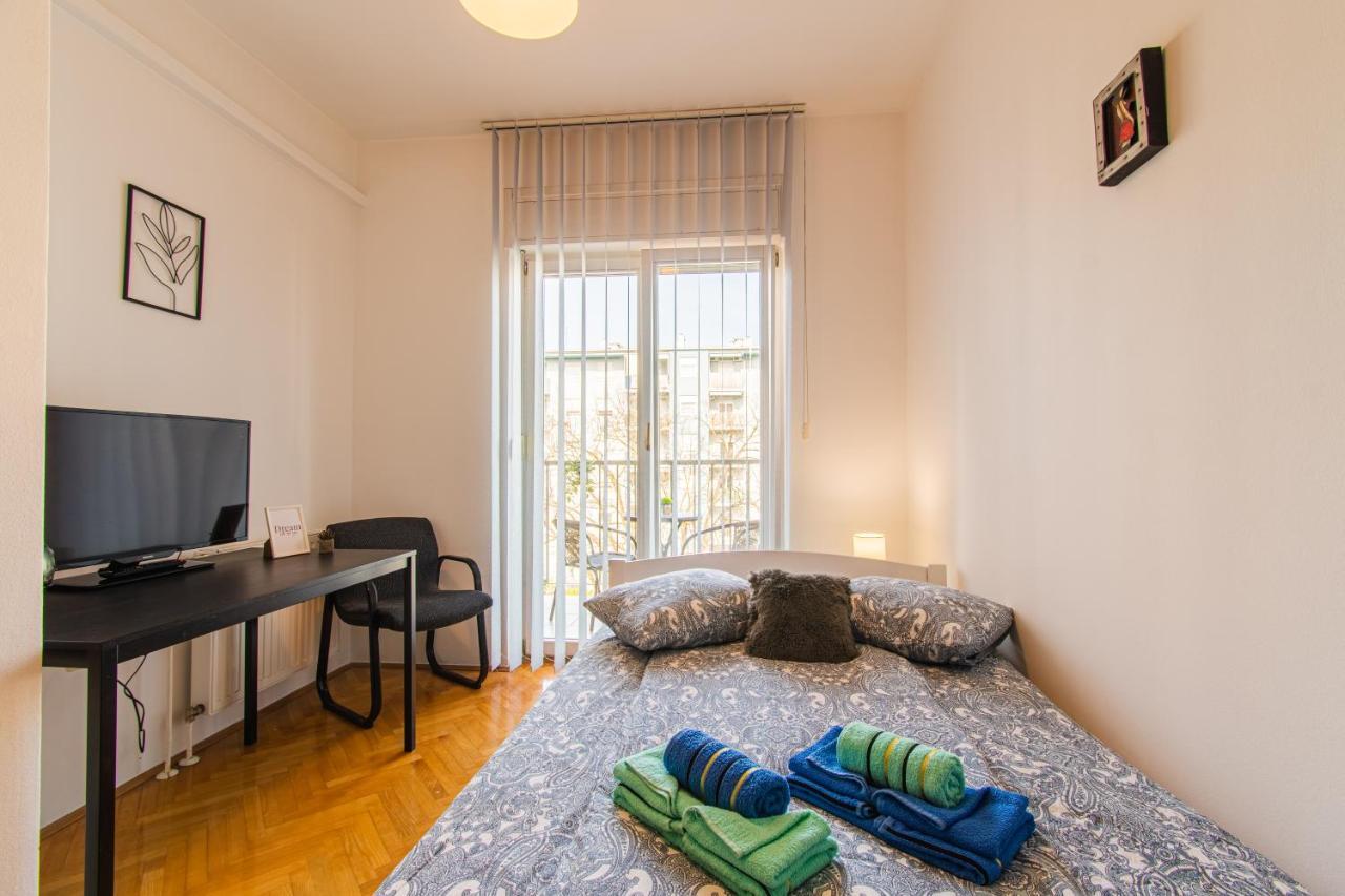Flexible Selfcheckins 47 - Zagreb - Two Loggia - New - 3 Beedroms - 2 Wc Apartment Екстериор снимка